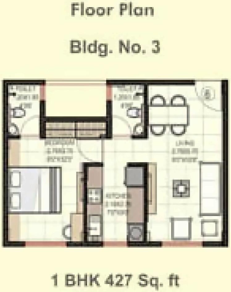 Layout of real estate project Raj Baug located at Neral, Raigarh, Maharashtra