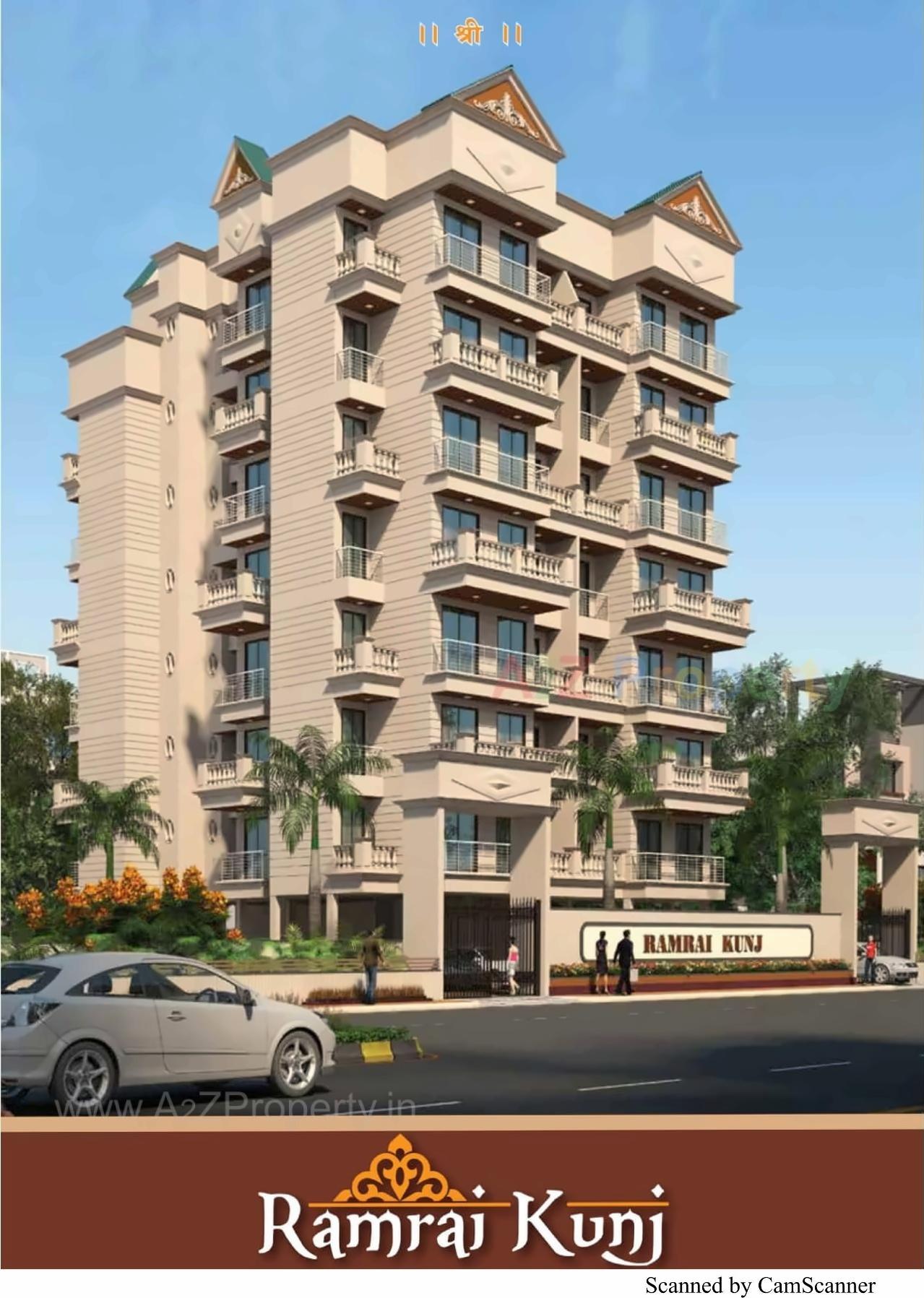 3D Elevation of real estate project Ramrai Kunj located at Pendhar, Raigarh, Maharashtra
