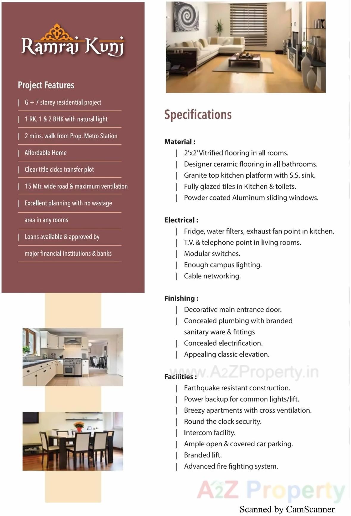  of real estate project Ramrai Kunj located at Pendhar, Raigarh, Maharashtra