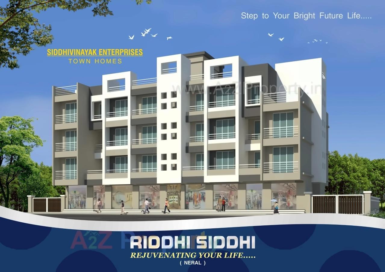3D Elevation of real estate project Riddhi Siddhi Apartment located at Neral, Raigarh, Maharashtra