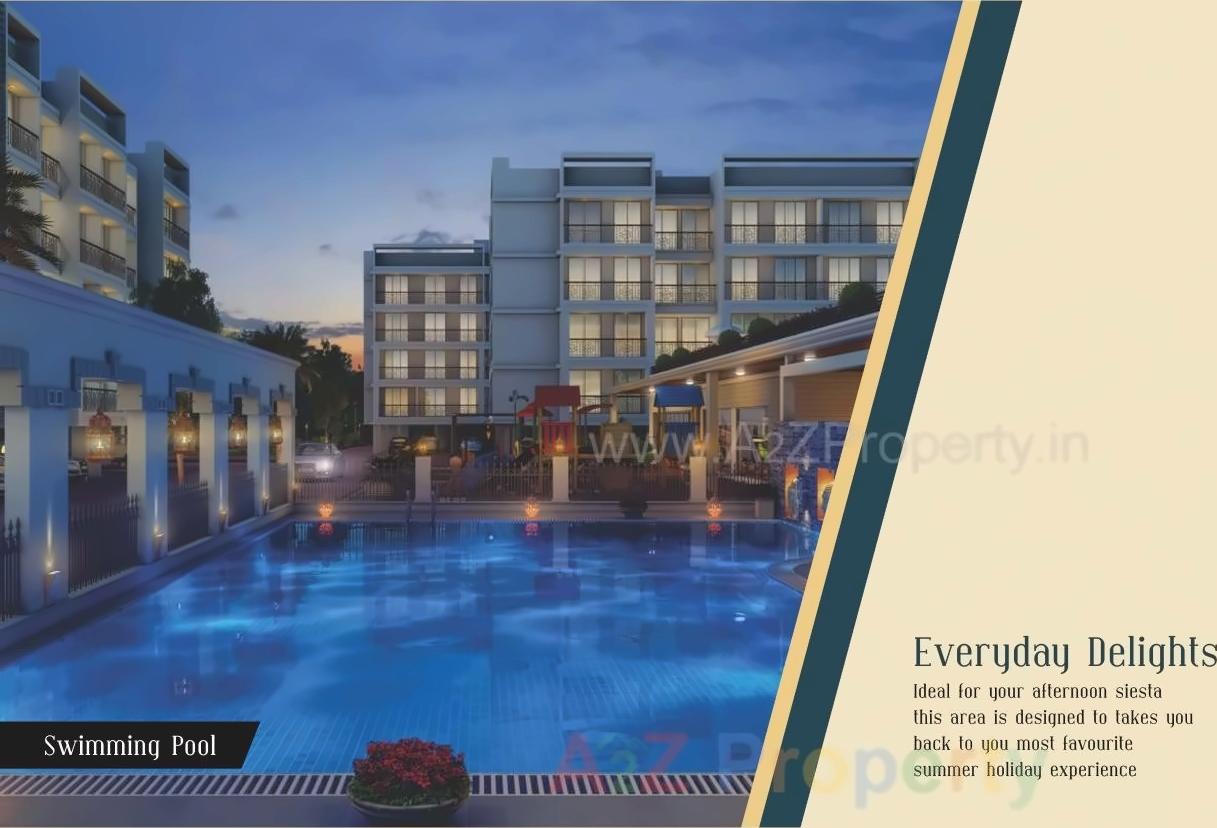 3D Elevation of real estate project Riva Rythm  I, J,k,l located at Bardi, Raigarh, Maharashtra