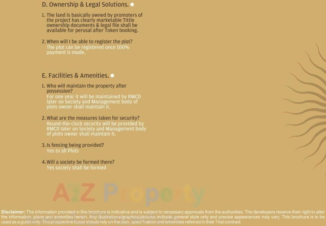  of real estate project Roha Mega City Ia located at Pingalsai, Raigarh, Maharashtra