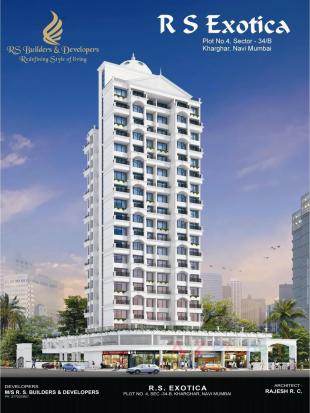 Elevation of real estate project Rs Exotica located at Kharghar, Raigarh, Maharashtra