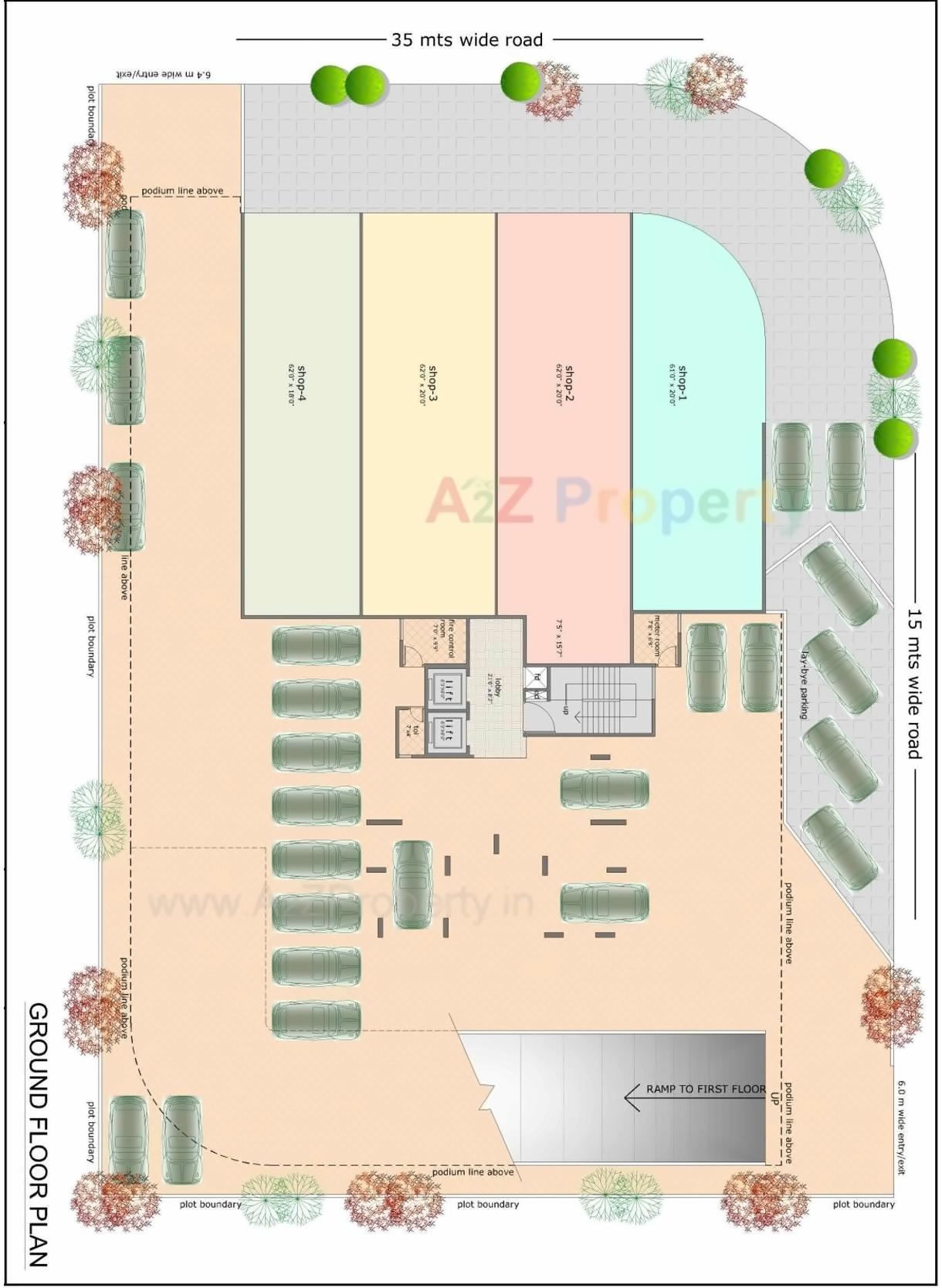 Layout of real estate project Rs Exotica located at Kharghar, Raigarh, Maharashtra