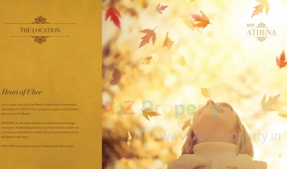  of real estate project Rsm Athena located at Ulawe, Raigarh, Maharashtra