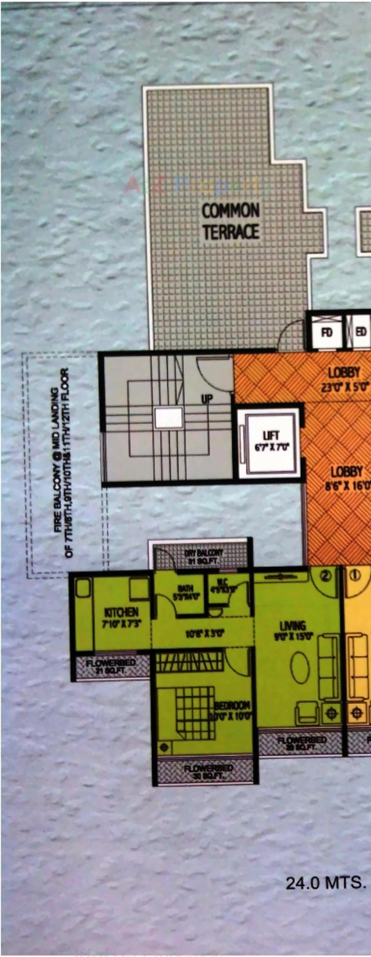 Layout of real estate project Sai Home Infra located at Ulawe, Raigarh, Maharashtra