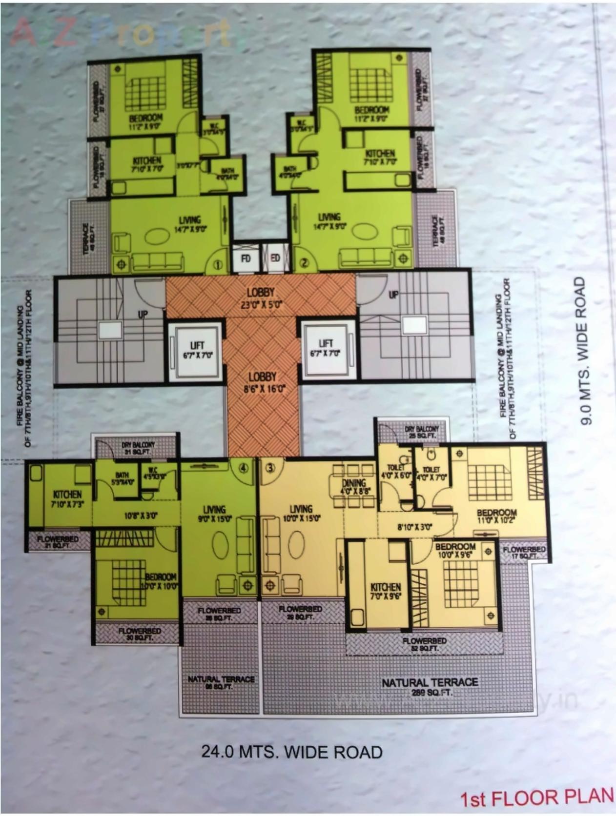 Layout of real estate project Sai Home Infra located at Ulawe, Raigarh, Maharashtra