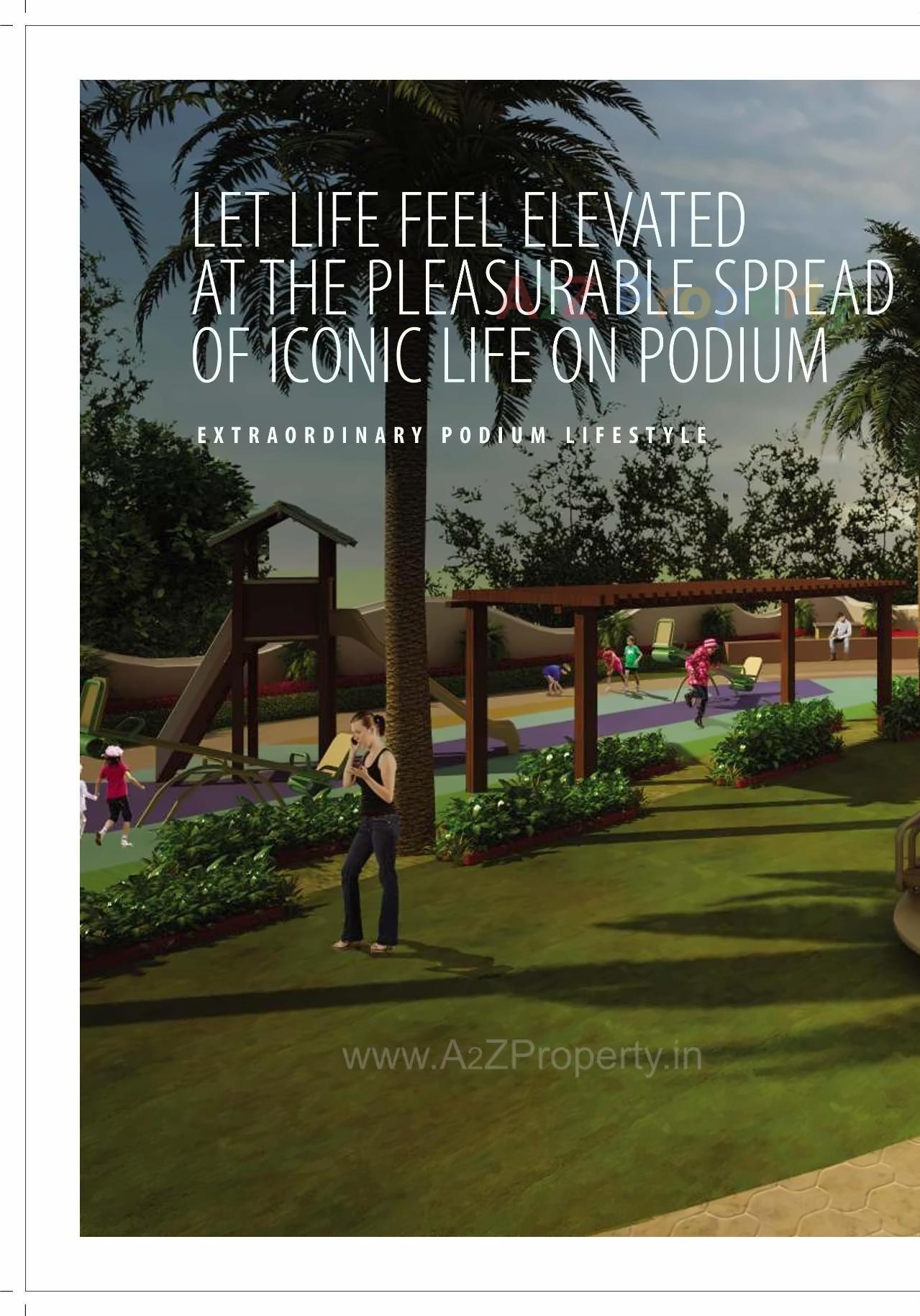 3D Elevation of real estate project Sai Icon located at Owe, Raigarh, Maharashtra