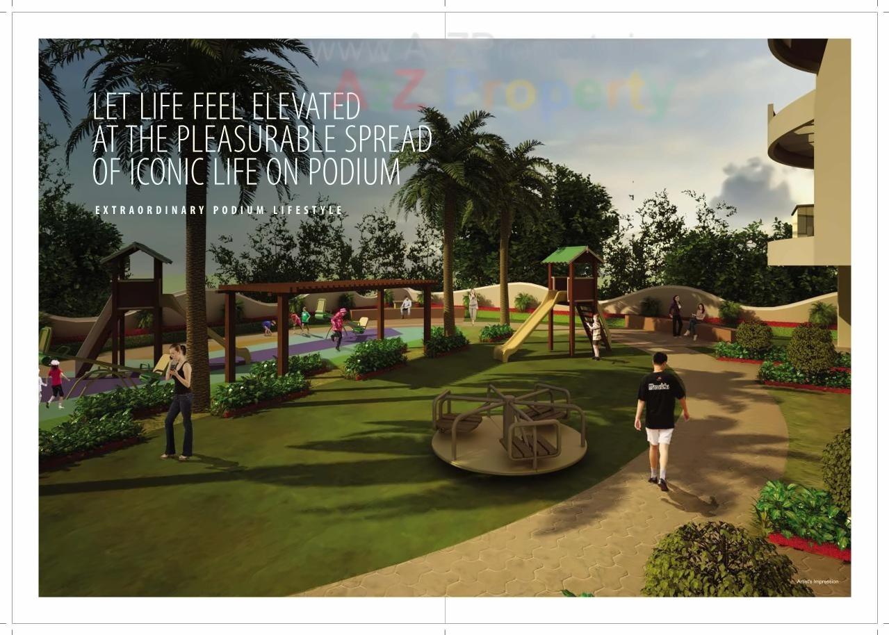 3D Elevation of real estate project Sai Icon located at Owe, Raigarh, Maharashtra