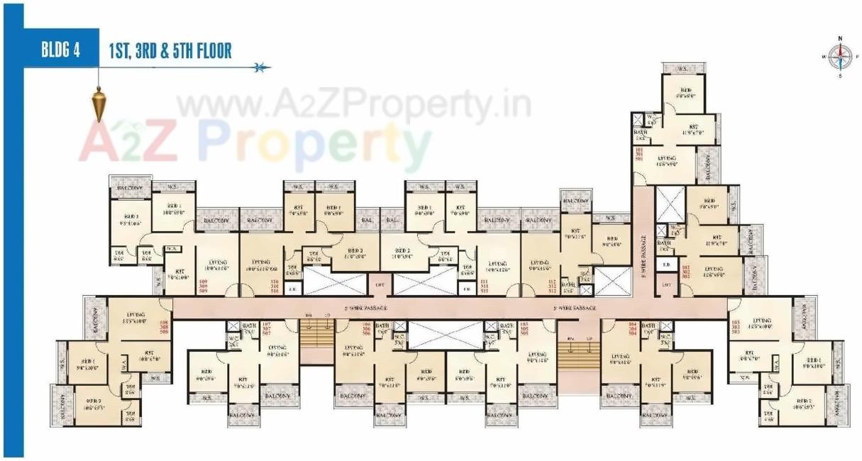 Layout of real estate project Sai Krupa Valley located at Neral, Raigarh, Maharashtra