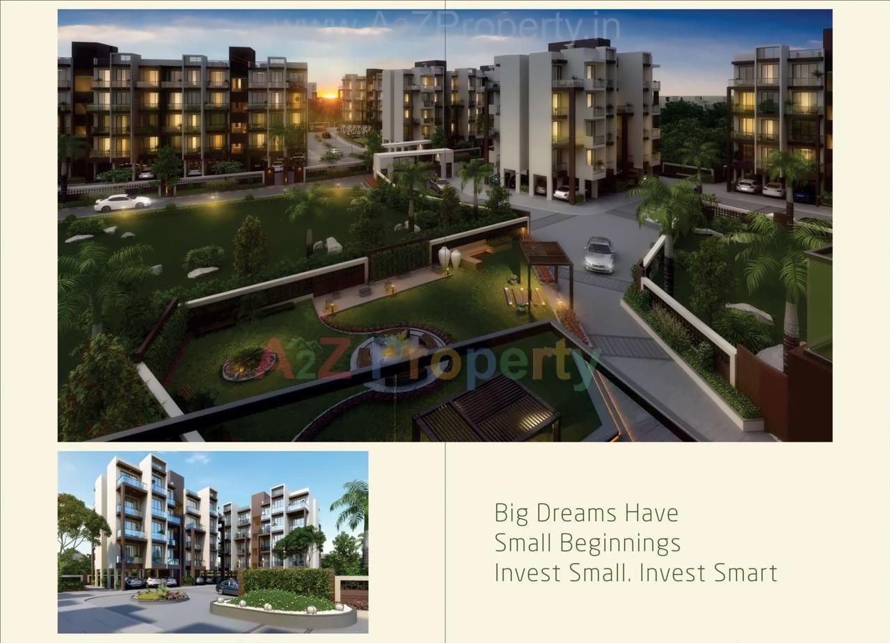 3D Elevation of real estate project Sai Prasad Garden located at Nevali, Raigarh, Maharashtra