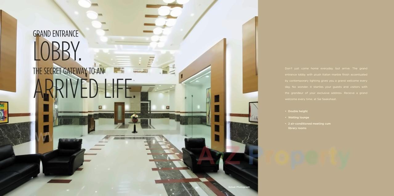 3D Elevation of real estate project Sai Saakshaat located at Kharghar, Raigarh, Maharashtra