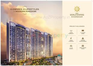 Elevation of real estate project Sai World Empire located at Rohinjan, Raigarh, Maharashtra