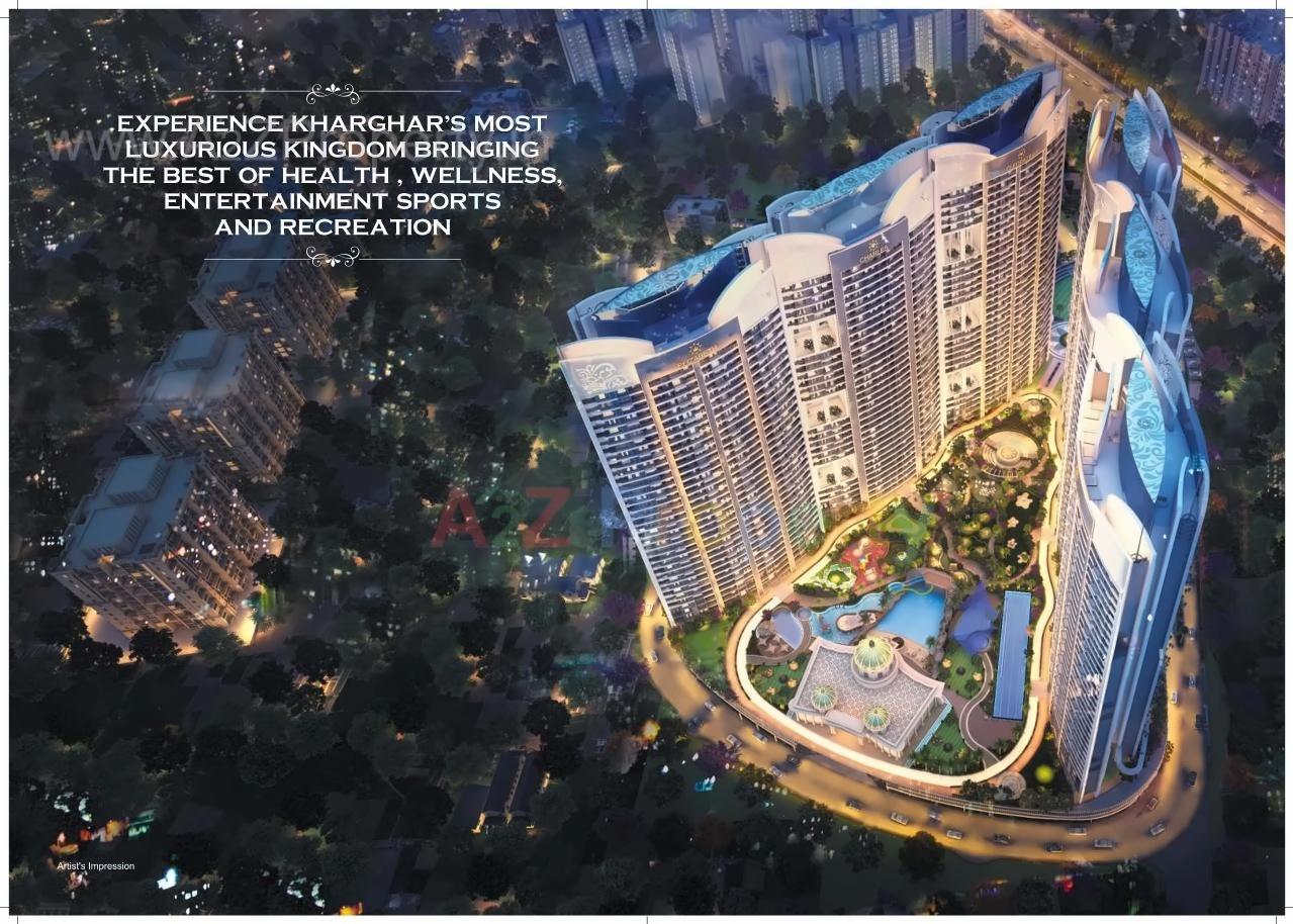 3D Elevation of real estate project Sai World Empire located at Rohinjan, Raigarh, Maharashtra