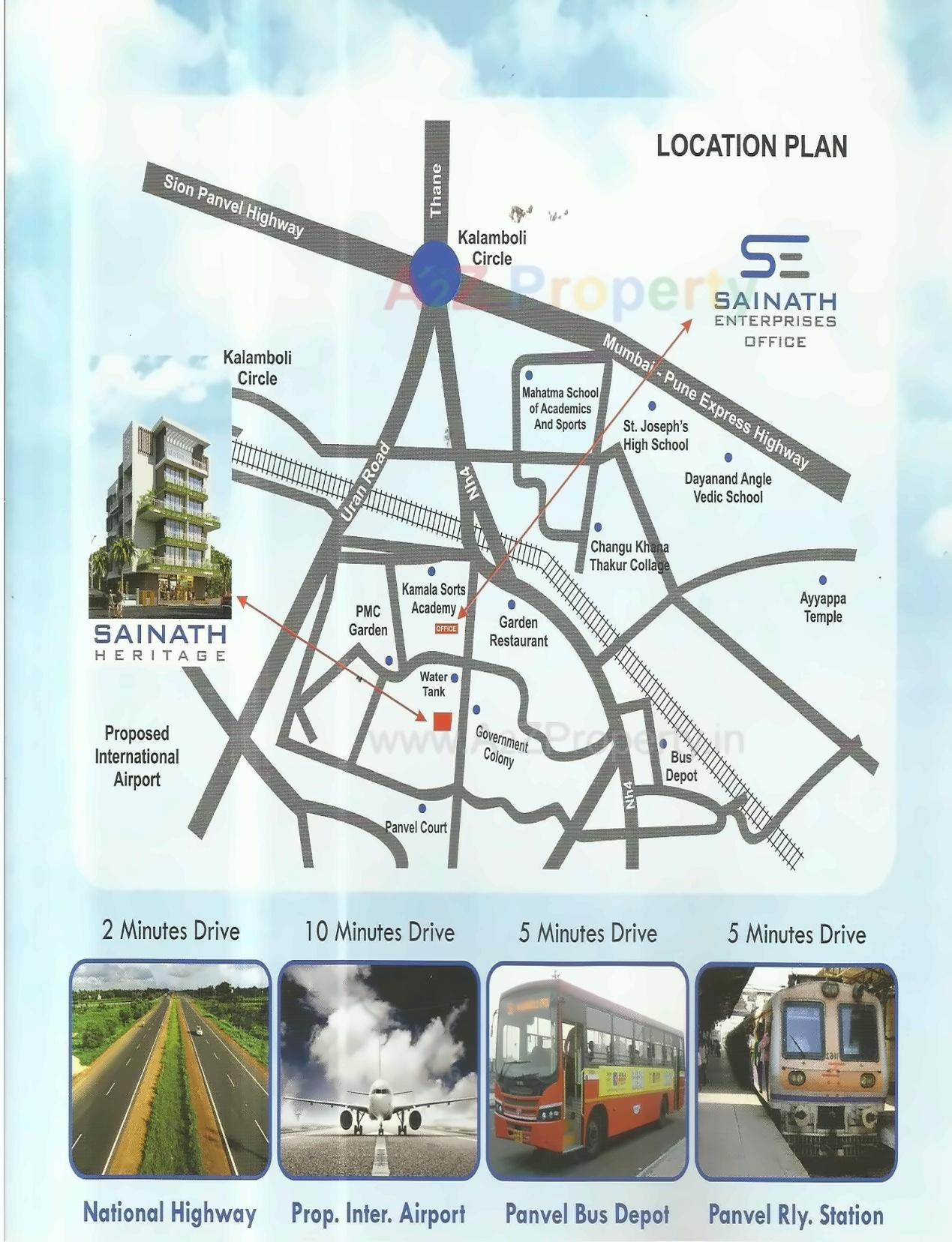  of real estate project Sainath Heritage located at Panvel, Raigarh, Maharashtra