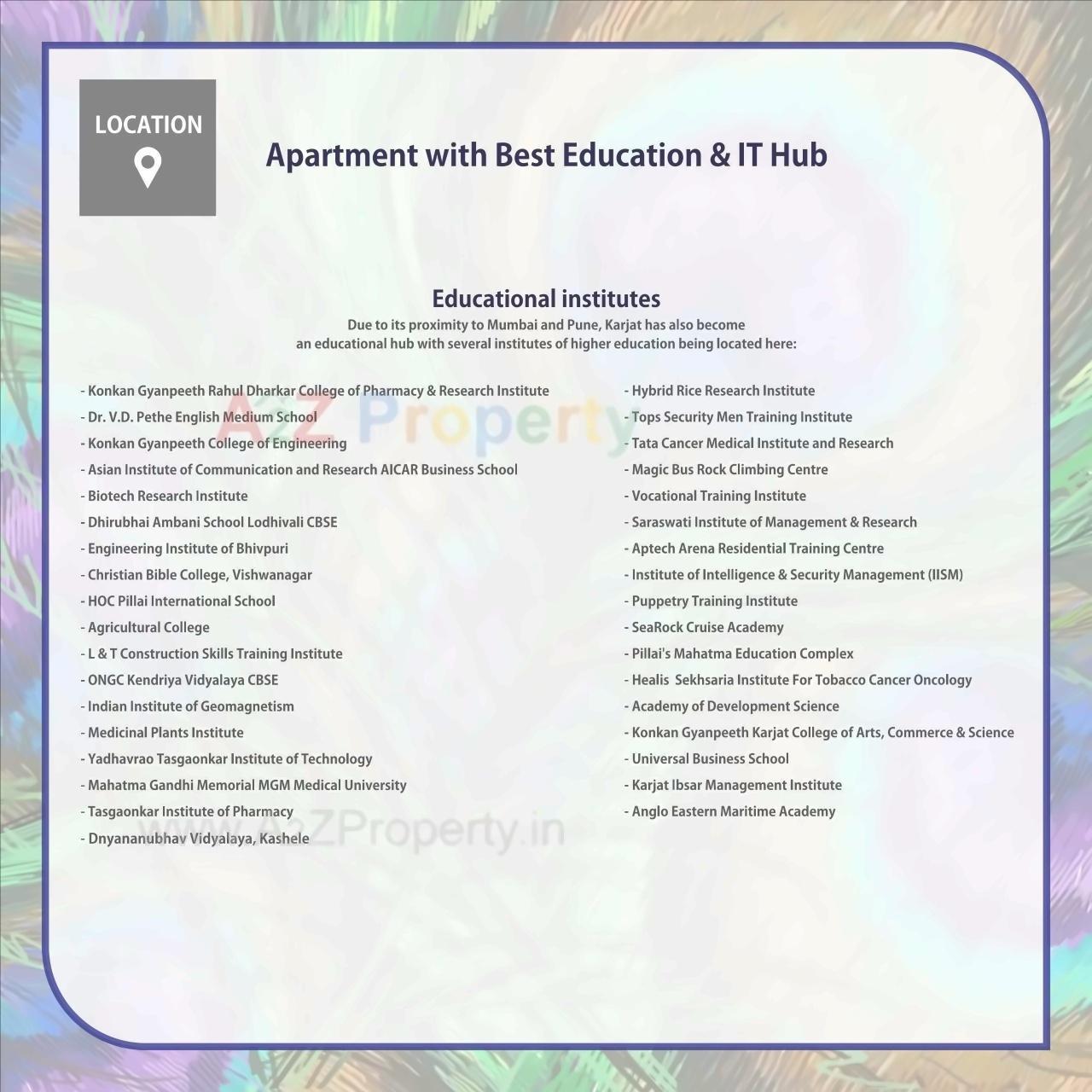  of real estate project Samarth Residency located at Karjat, Raigarh, Maharashtra