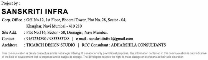  of real estate project Sanskriti Infra located at Bokadvira, Raigarh, Maharashtra