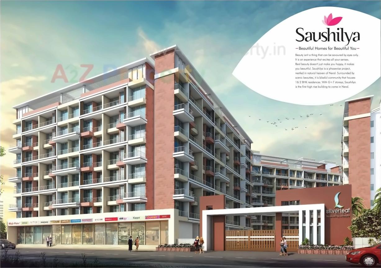 3D Elevation of real estate project Saushilya located at Mamdapur, Raigarh, Maharashtra