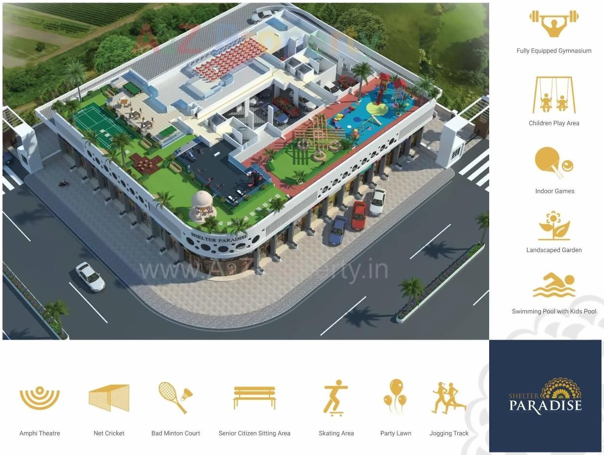  of real estate project Shelter Paradise located at Kharghar, Raigarh, Maharashtra