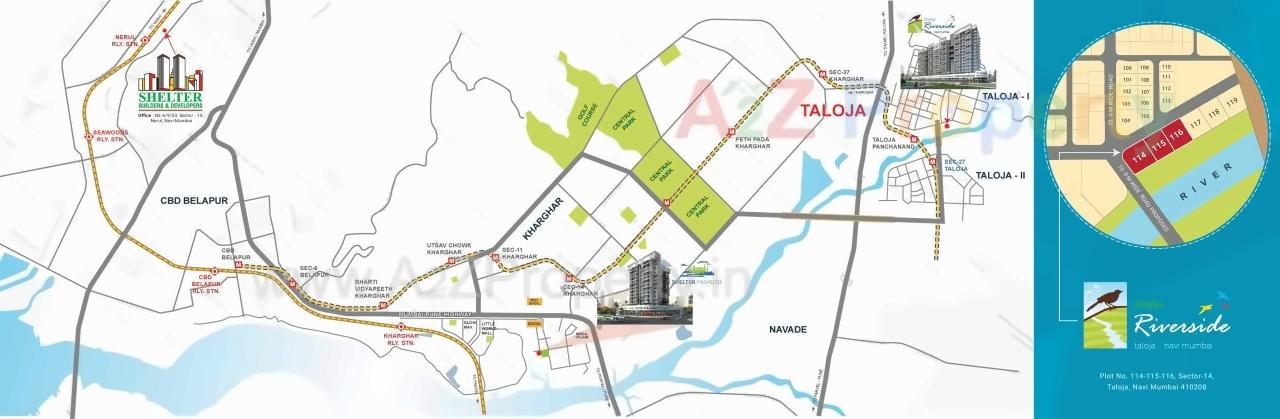  of real estate project Shelter Riverside located at Taloje-panchnad-, Raigarh, Maharashtra