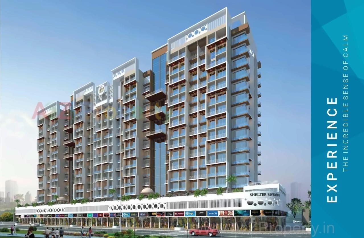 3D Elevation of real estate project Shelter Riverside located at Taloje-panchnad-, Raigarh, Maharashtra