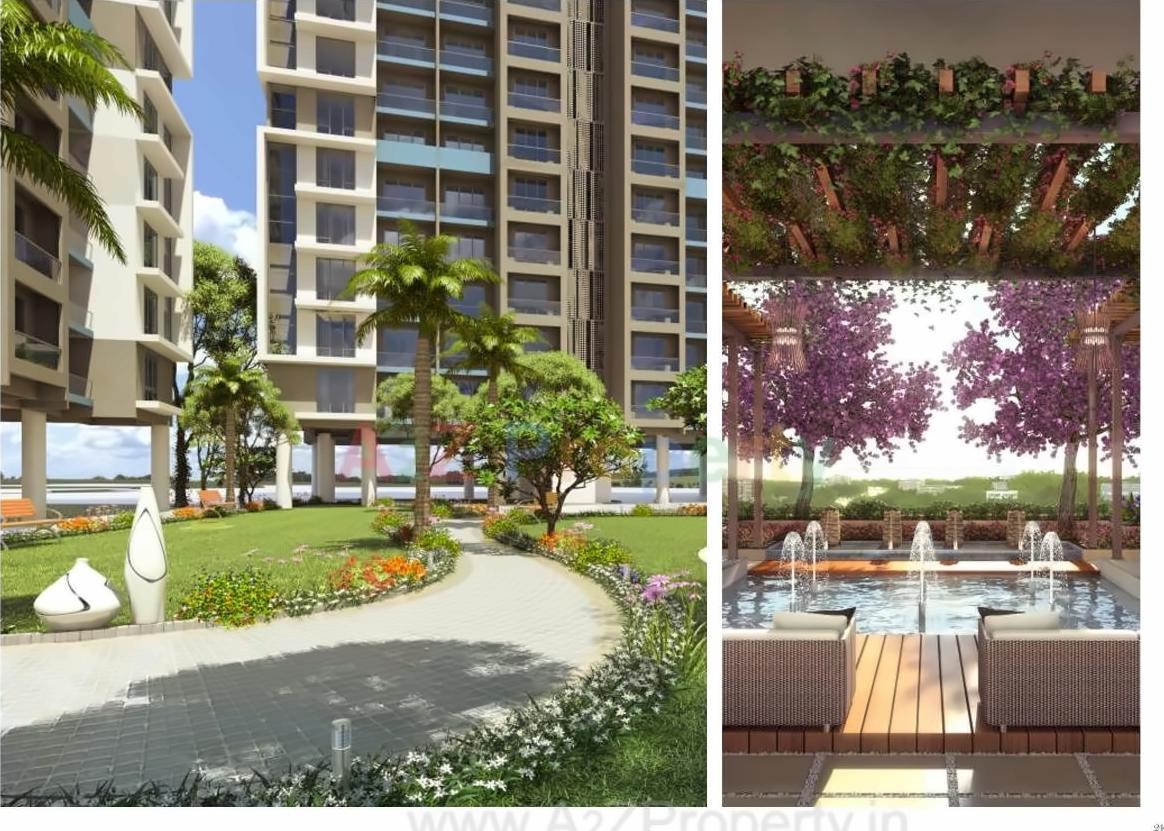 3D Elevation of real estate project Sheltrex Smart Phone City Project located at Karjat, Raigarh, Maharashtra