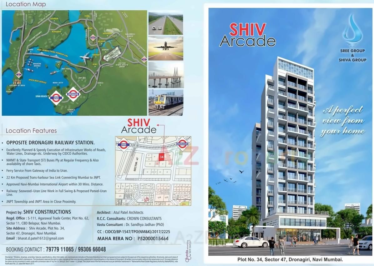  of real estate project Shiv Arcade located at Bokadvira, Raigarh, Maharashtra