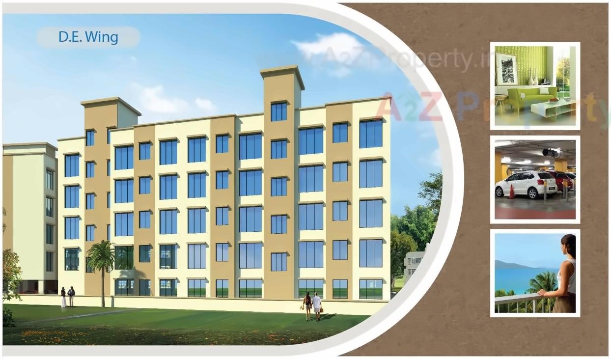 3D Elevation of real estate project Shiv Residency located at Panvel, Raigarh, Maharashtra