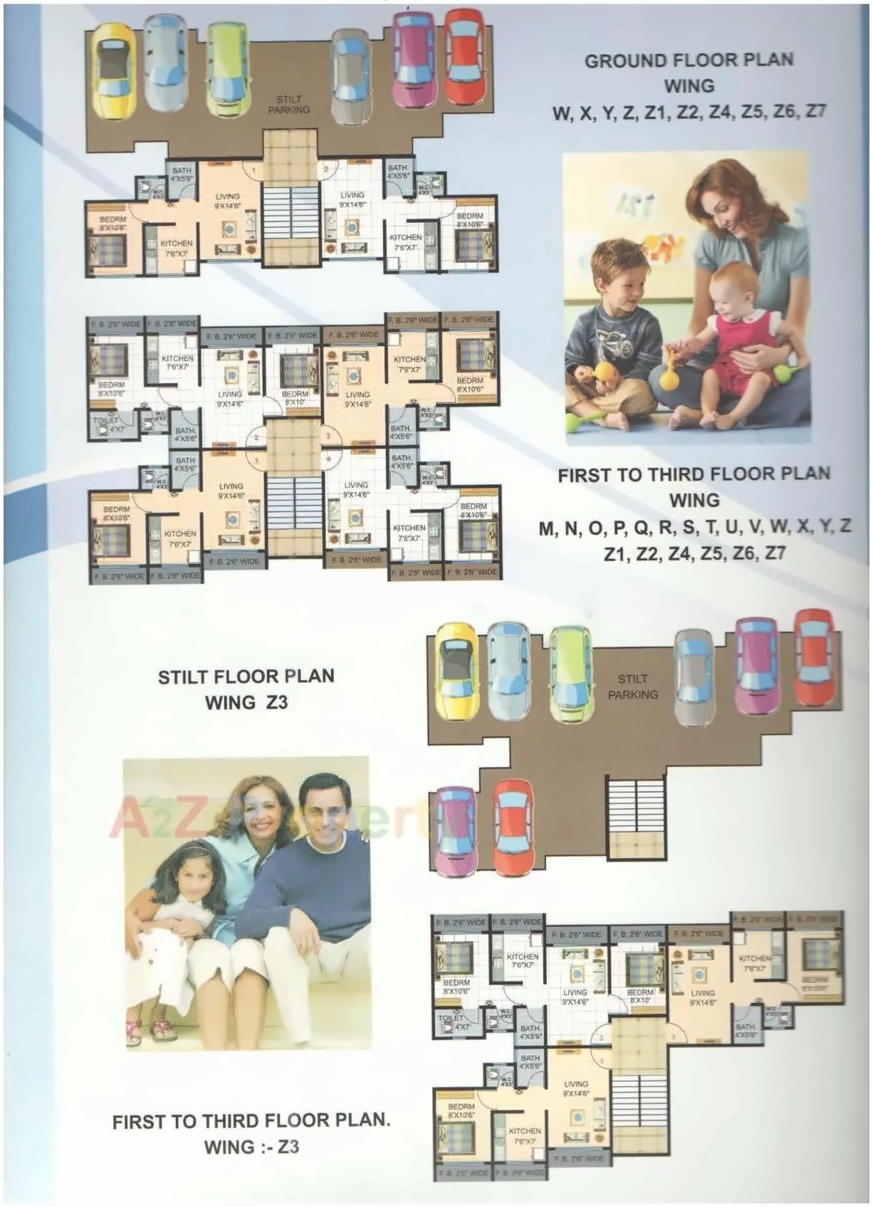 Layout of real estate project Shiv Srushti Park Complex located at Shelu, Raigarh, Maharashtra