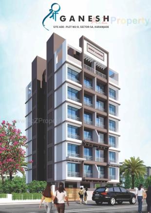 Elevation of real estate project Shree Ganesh located at Karanjade, Raigarh, Maharashtra