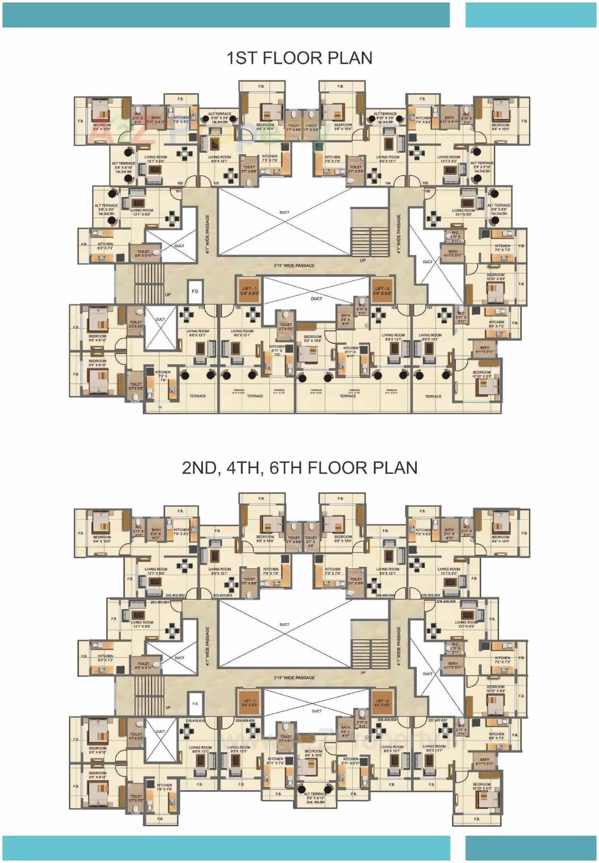 Layout of real estate project Shree Samarth Darshan located at Dhamote, Raigarh, Maharashtra