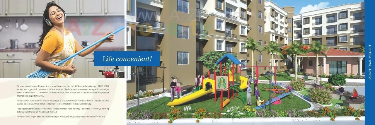  of real estate project Shree Vallabh Aangan located at Deulwadi, Raigarh, Maharashtra