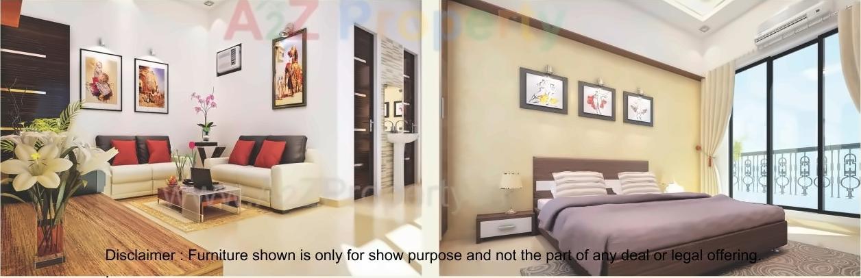 3D Elevation of real estate project Shree Vallabh Aangan located at Deulwadi, Raigarh, Maharashtra