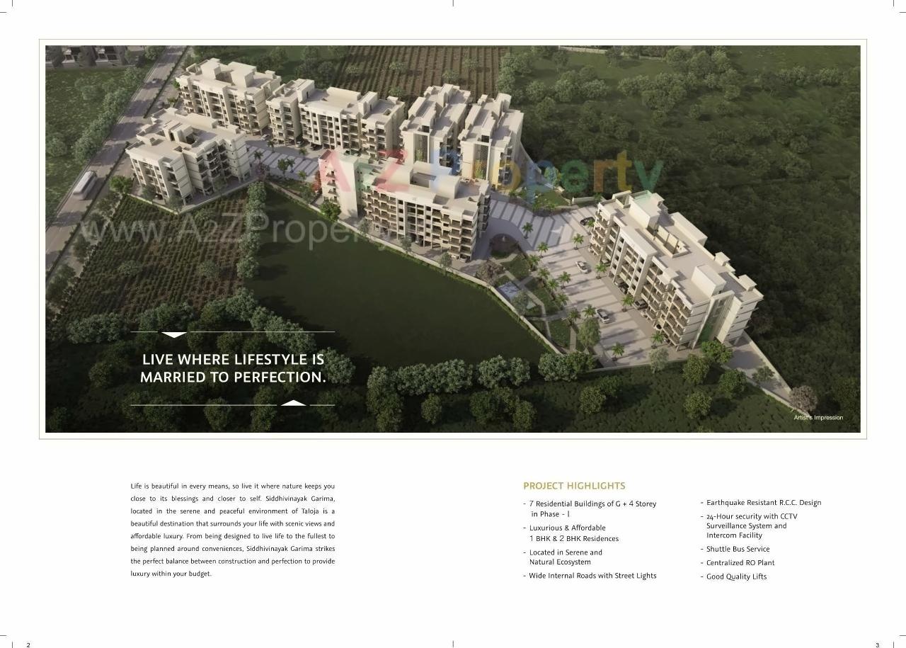  of real estate project Siddhivinayak Garima located at Koyana-velhe, Raigarh, Maharashtra