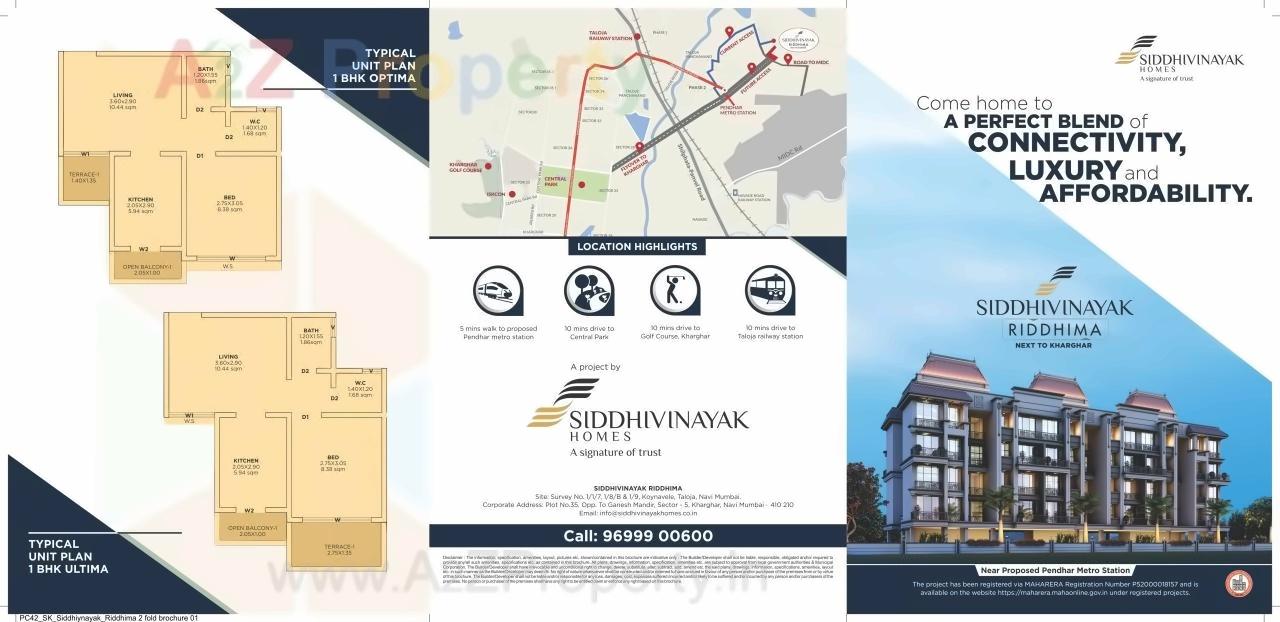  of real estate project Siddhivinayak Riddhima located at Koyana-velhe, Raigarh, Maharashtra