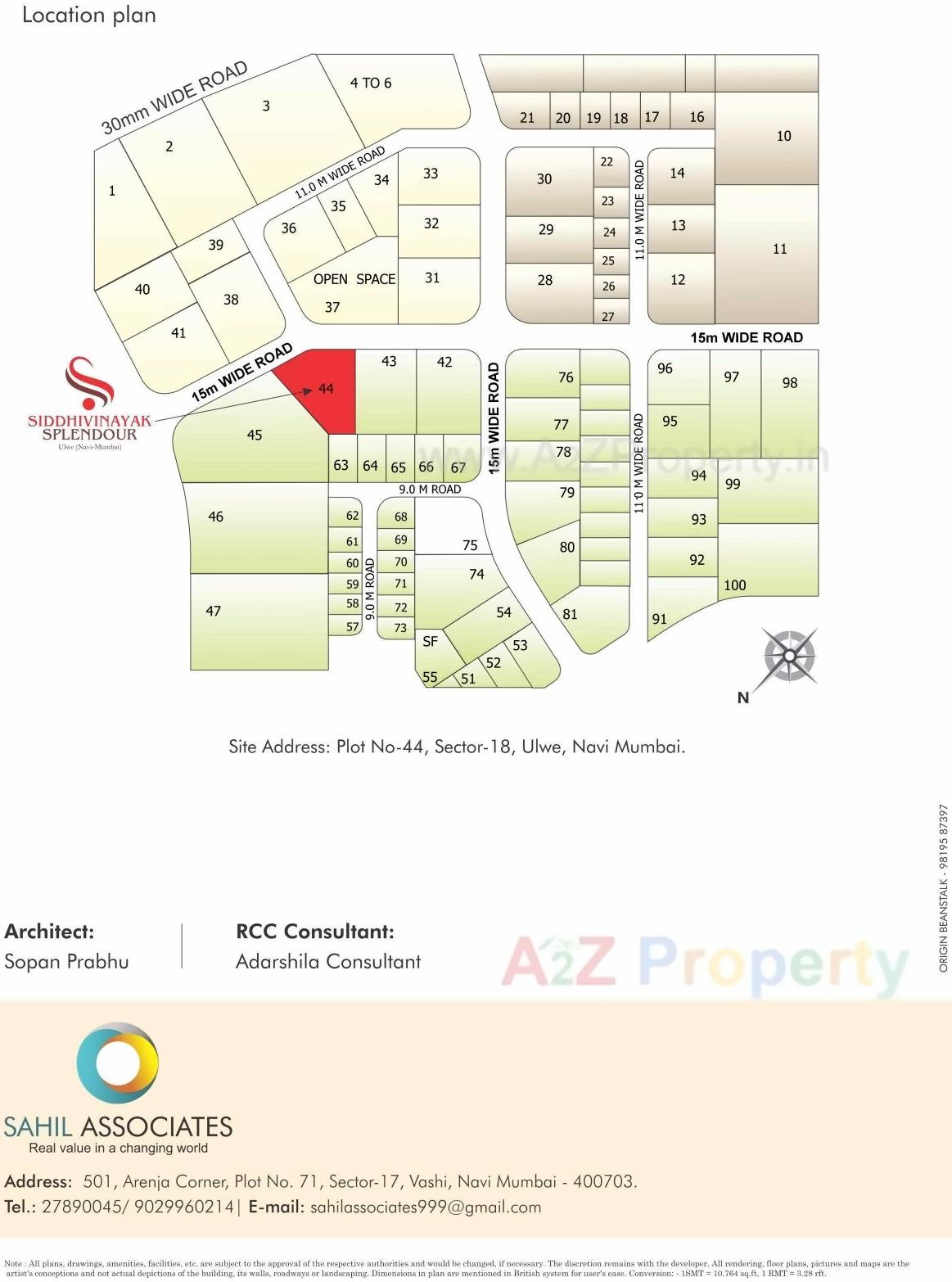  of real estate project Siddhivinayak Splendour located at Ulawe, Raigarh, Maharashtra