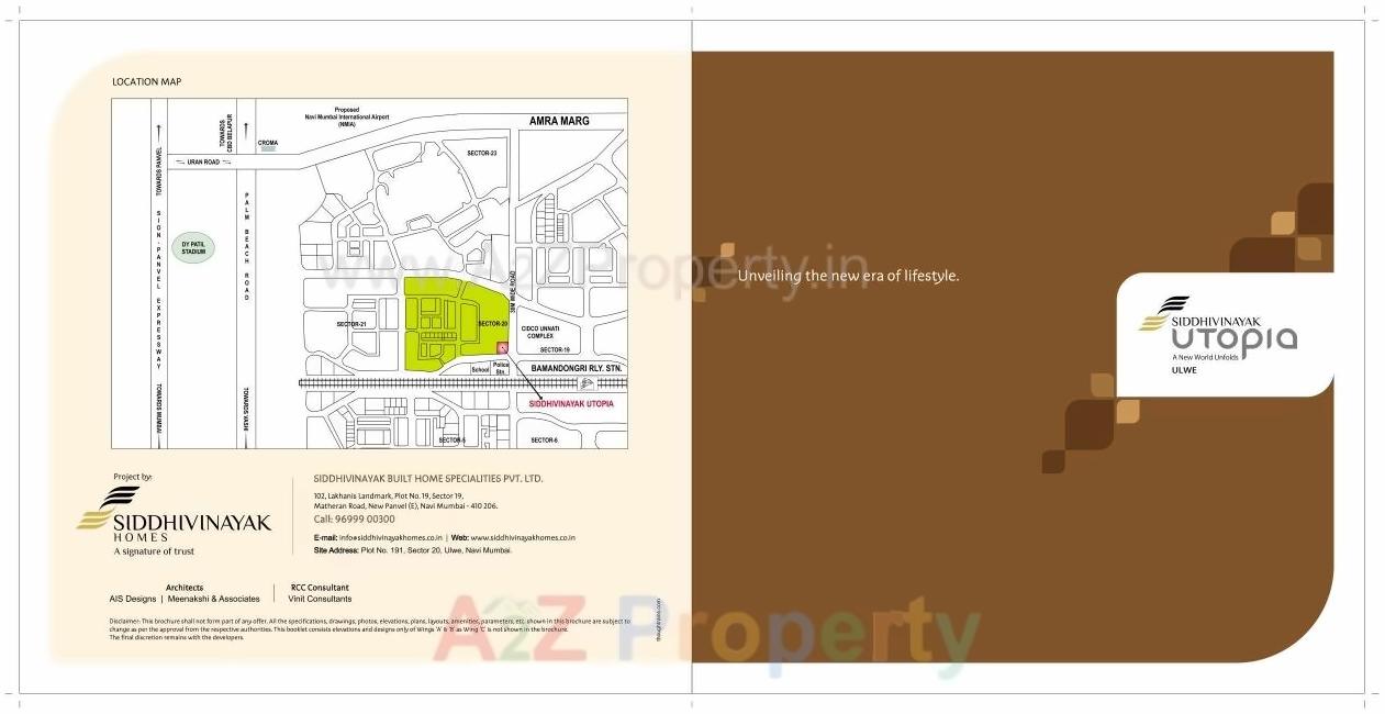  of real estate project Siddhivinayak Utopia located at Ulawe, Raigarh, Maharashtra