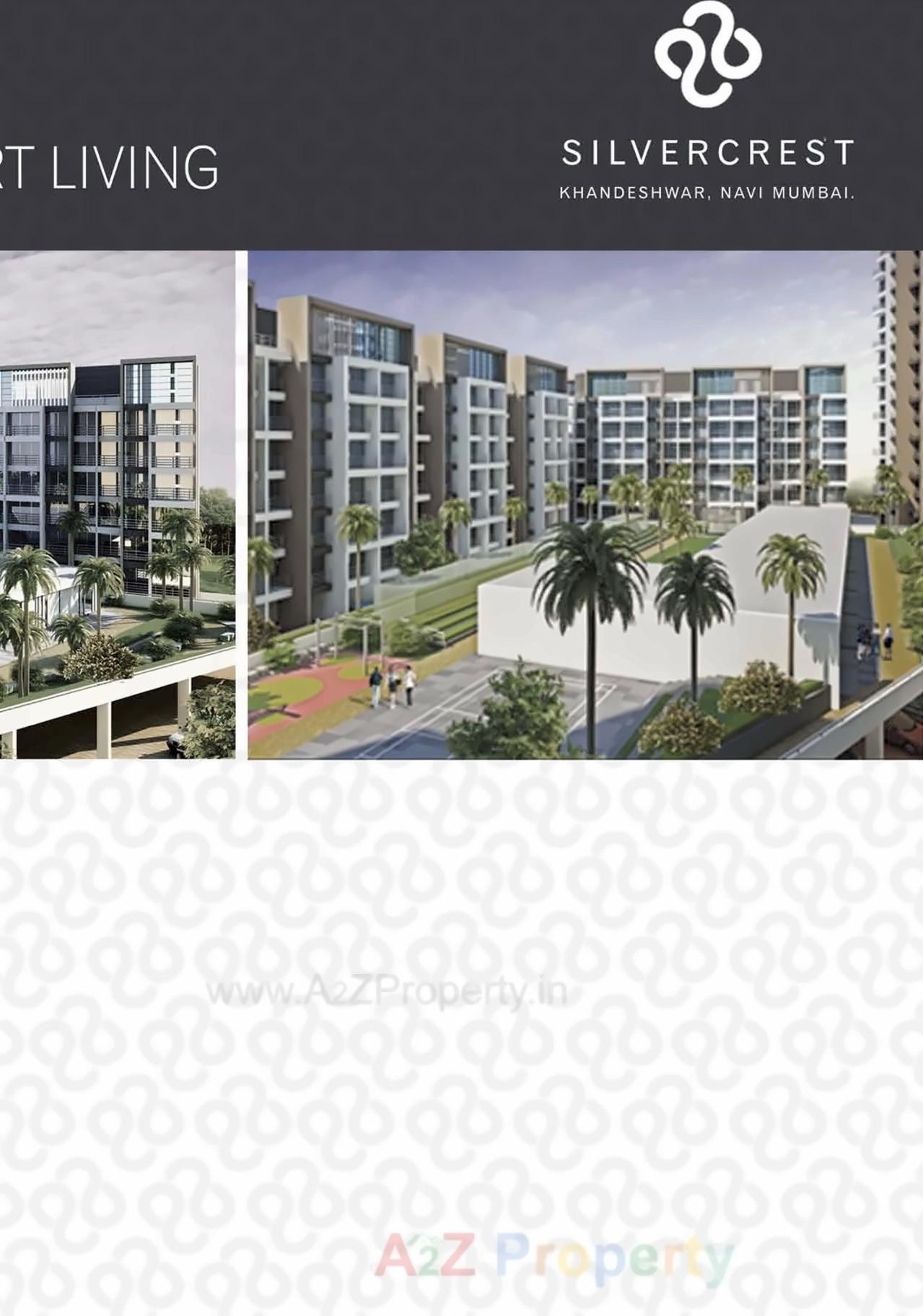 3D Elevation of real estate project Silver Crest located at Kamothe, Raigarh, Maharashtra