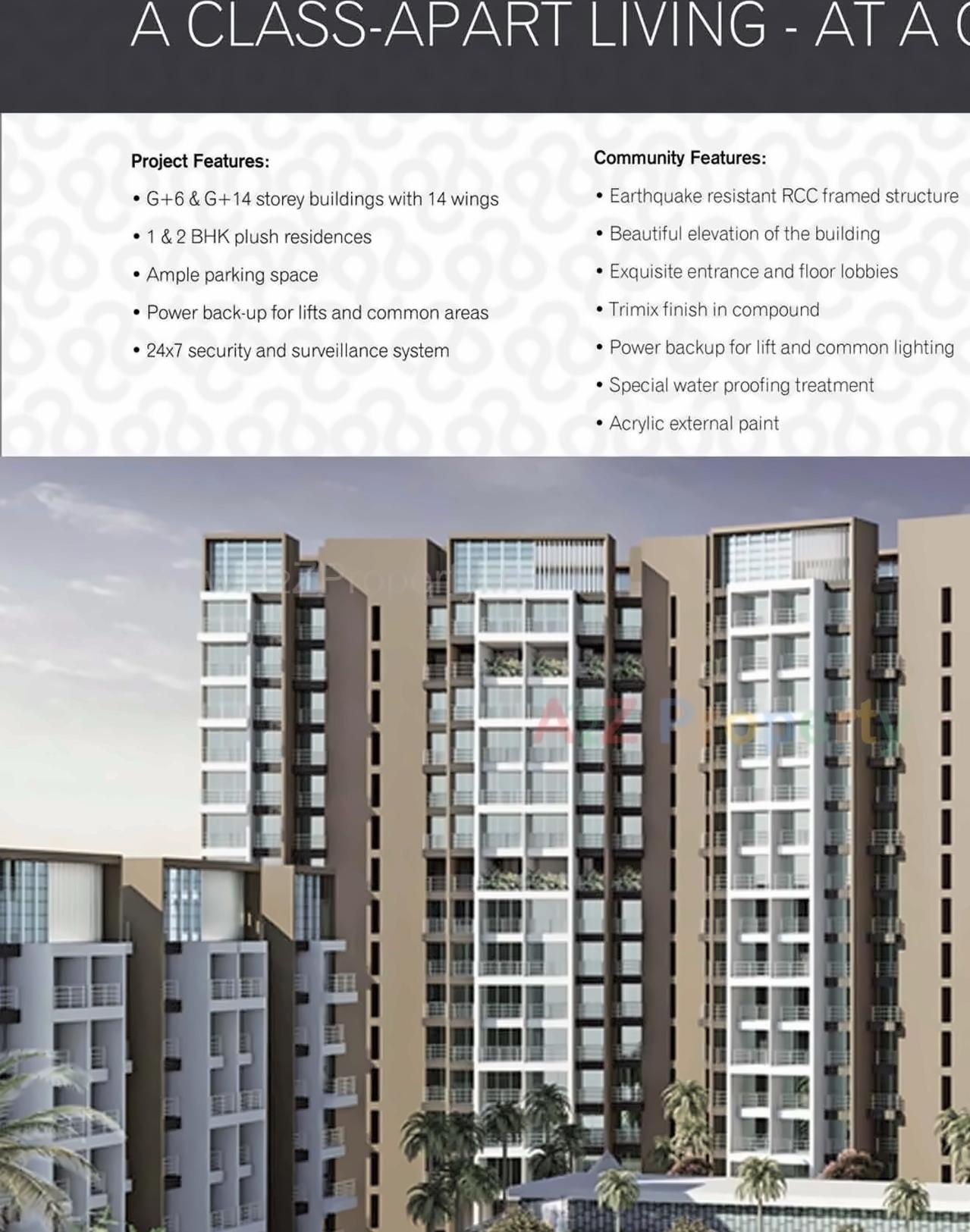 3D Elevation of real estate project Silver Crest located at Kamothe, Raigarh, Maharashtra