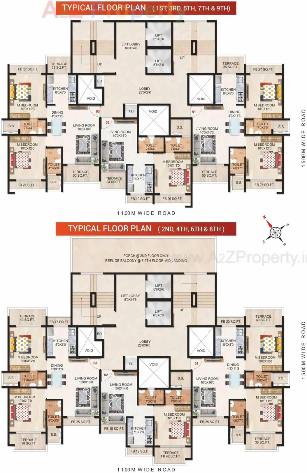 Layout of real estate project Suyash Galaxy located at Kharghar, Raigarh, Maharashtra