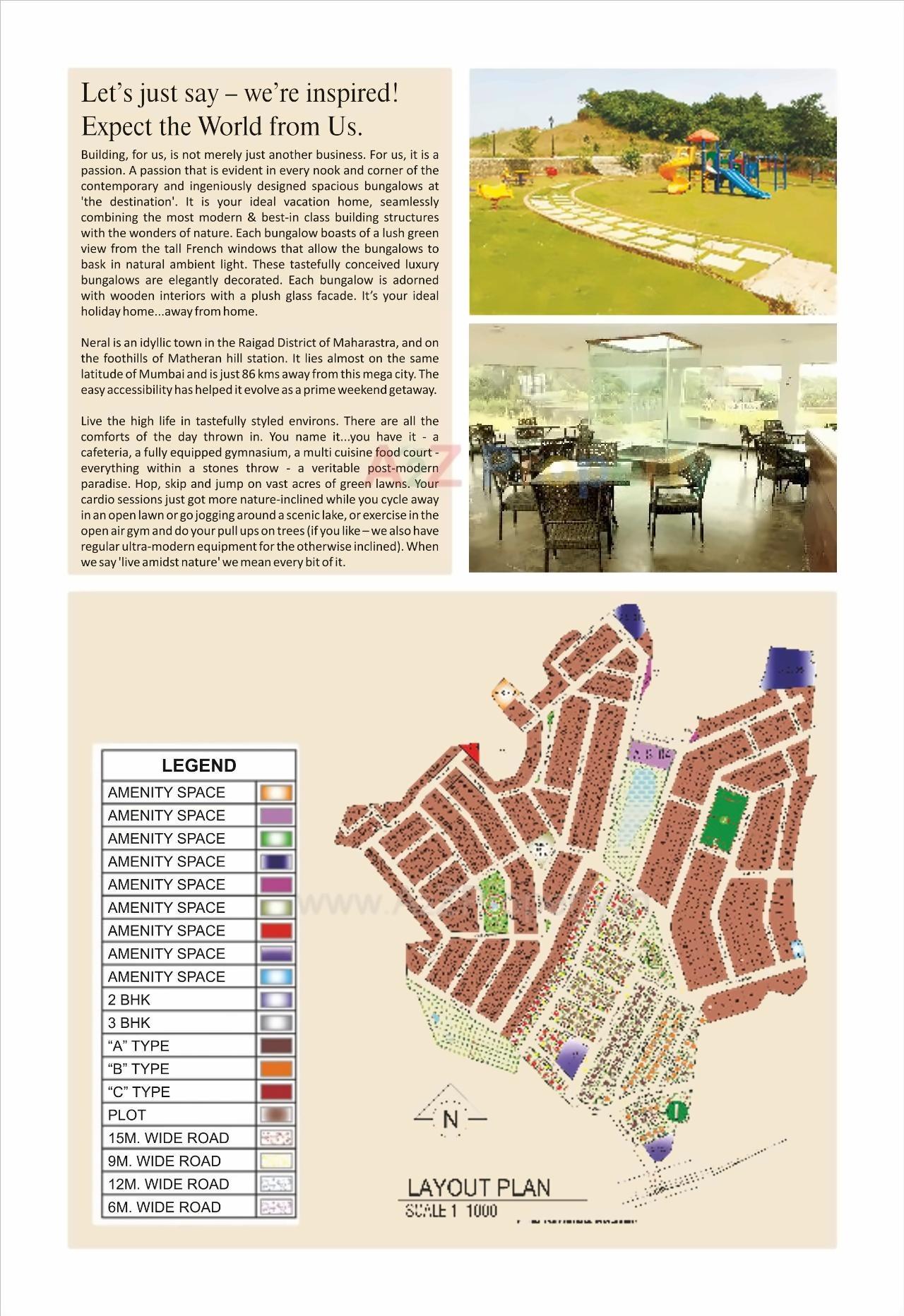  of real estate project The Destination located at Poshir, Raigarh, Maharashtra