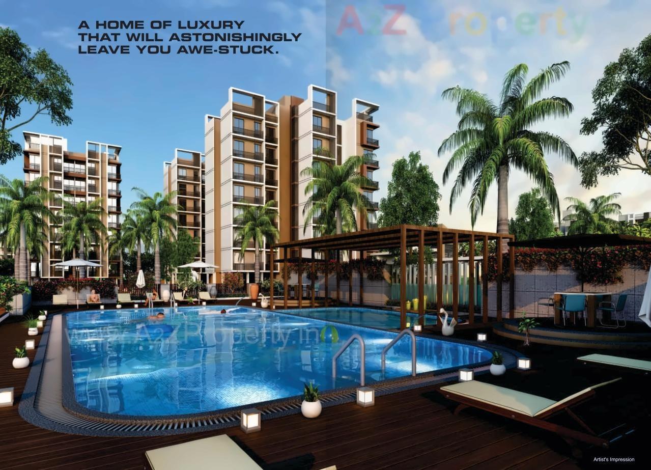 3D Elevation of real estate project The Morning located at Dhamote, Raigarh, Maharashtra