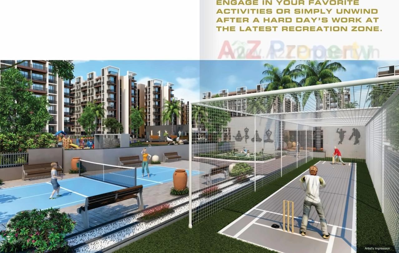 3D Elevation of real estate project The Morning located at Dhamote, Raigarh, Maharashtra