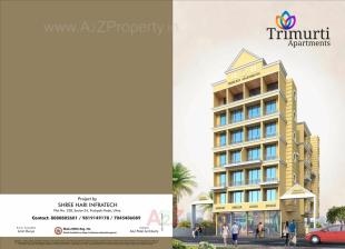Elevation of real estate project Trimurti Apartment located at Ulawe, Raigarh, Maharashtra