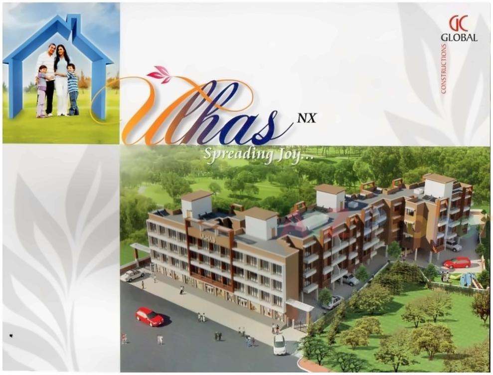 3D Elevation of real estate project Ulhas   Nx located at Mamdapur, Raigarh, Maharashtra