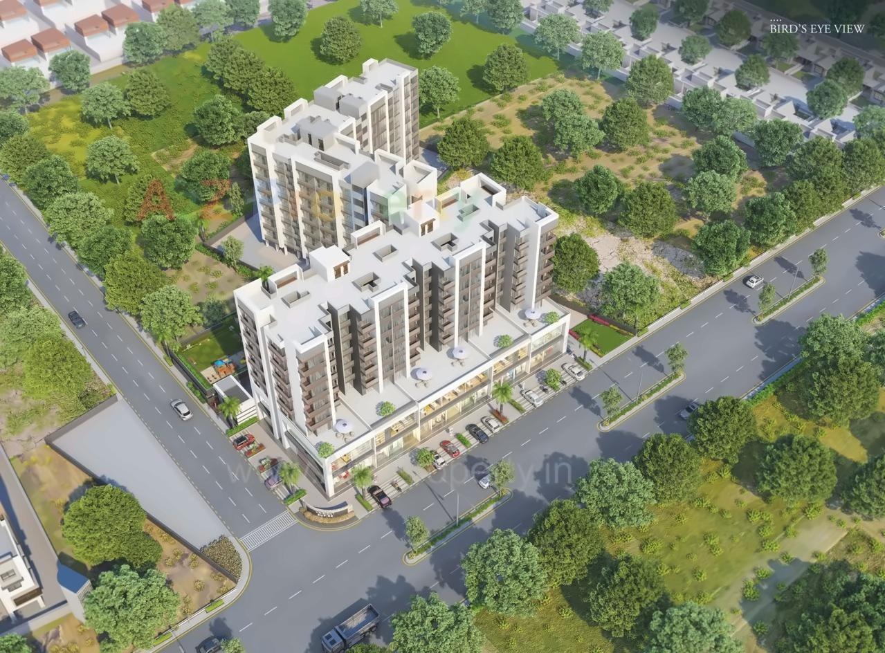 3D Elevation of real estate project Unimont Empire located at Khopoli, Raigarh, Maharashtra