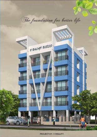 Elevation of real estate project V Balaji Bless located at Vadghar-ct, Raigarh, Maharashtra