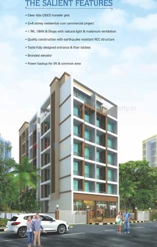 Elevation of real estate project Vighnesh located at Karanjade, Raigarh, Maharashtra