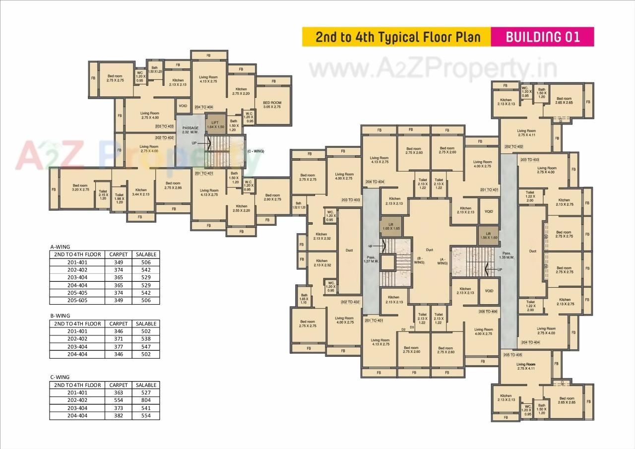 Layout of real estate project Vinayak Sankul located at Dahiwali-t-waredi, Raigarh, Maharashtra
