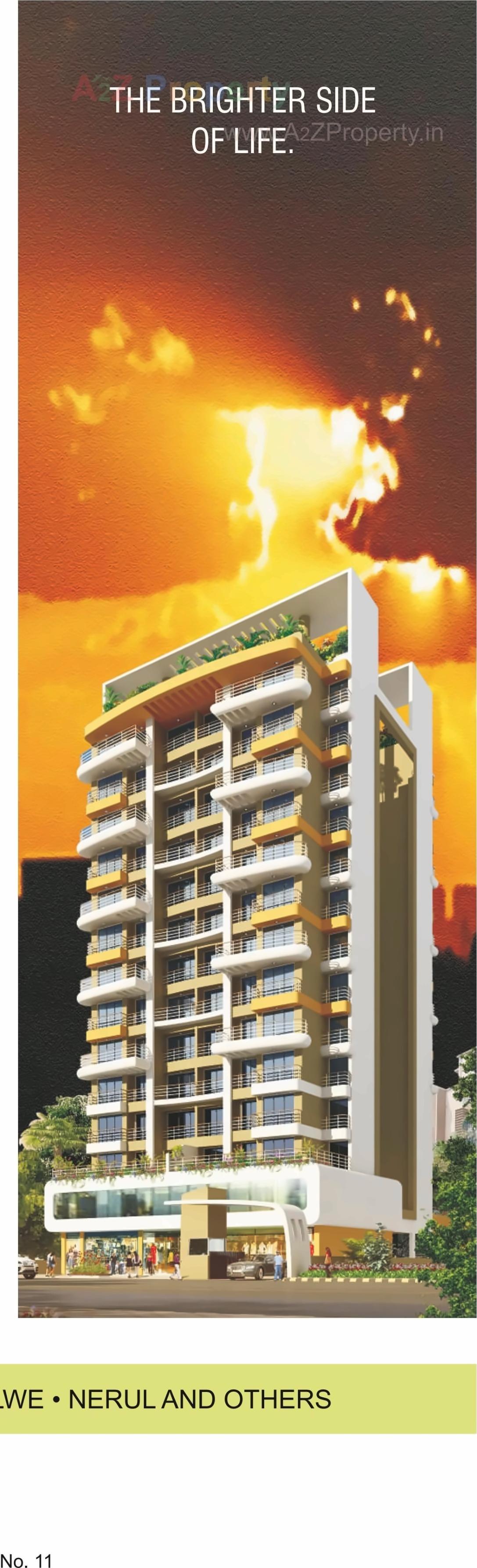3D Elevation of real estate project Vishwa Abha located at Uran, Raigarh, Maharashtra